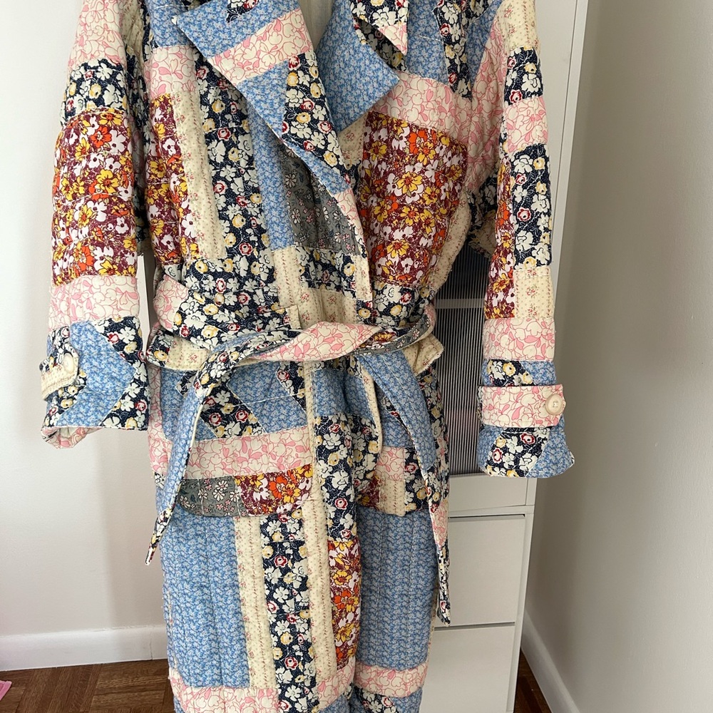 Sea New York Sydney Quilted Trench Coat - Picture 3 of 4